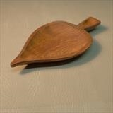 Small Leaf Dish by Jeremy Turner, Wood, ash
